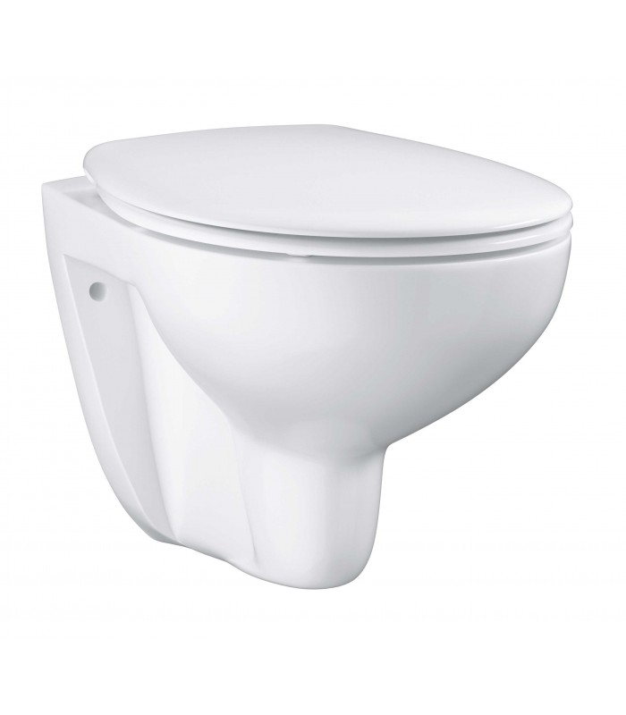 Compra online Grohe Inodoro suspendido Bau con asiento Softclose y rimless 39351000 en oferta al mejor precio
