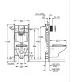 Grohe Sanitario 5 en 1 Inodoro Bau suspendido 39888000