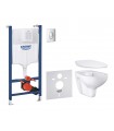 Grohe Sanitario 5 en 1 Inodoro Bau suspendido 39888000