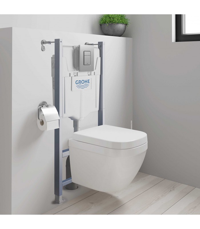 Compra online Grohe Sanitary 5 em 1 Euro sanita suspensa com assento 39890000 en oferta al mejor precio