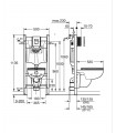 Sanita suspensa Grohe Sanitary 5 em 1 Start Edge 6-9l 1,13m 39816000