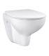 Sanita suspensa Grohe Bau com assento Slim, softclose e sem aro 39899000