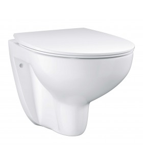 Sanita suspensa Grohe Bau com assento Slim, softclose e sem aro 39899000