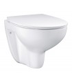 Grohe Inodoro suspendido Bau con asiento Slim, softclose y rimless 39899000