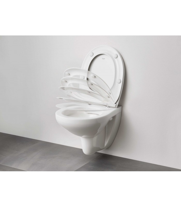 Compra online Grohe Inodoro suspendido Bau con asiento Slim, softclose y rimless 39899000 en oferta al mejor precio