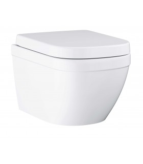 Sanita suspensa Grohe Euro com assento softclose, sem aro e Triple Vortex 39693000