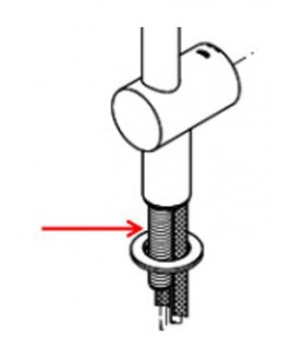 Recambio Grohe 06294140 Eje