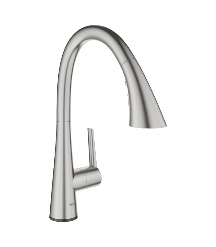 Compra online Misturador eletrônico para pia Grohe Zedra Touch 1/2" (30219DC2) supersteel en oferta al mejor precio