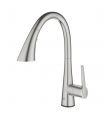 Misturador eletrônico para pia Grohe Zedra Touch 1/2" (30219DC2) supersteel