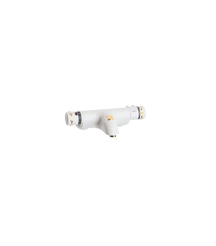 Compra online Termostato de banho e chuveiro Chiara Grohe branco e dourado en oferta al mejor precio