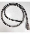 Torneira de cozinha Grohe Minta com bico removível e mangueira de metal com tampa de plástico P/ 32918