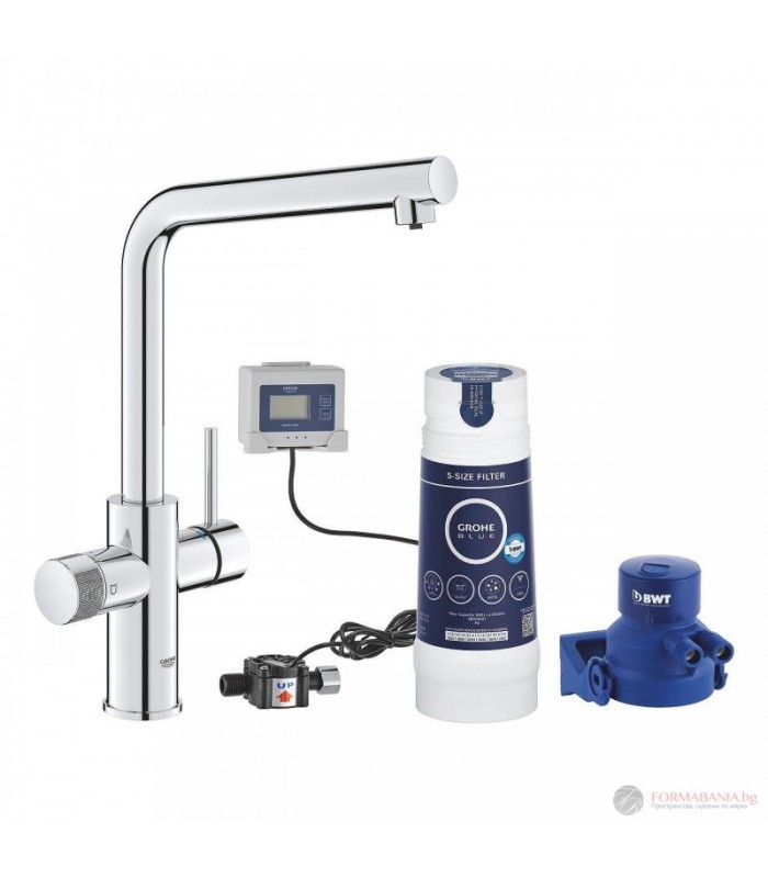 Compra online Misturadora de pia de cozinha Grohe Blue sem bica extraível Minta com filtro de carvão 30589000 en oferta al mejor precio
