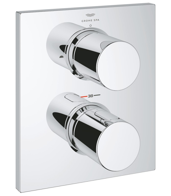 Compra online Termostato Grohtherm F com desviador de 2 vias integrado (27618000) en oferta al mejor precio