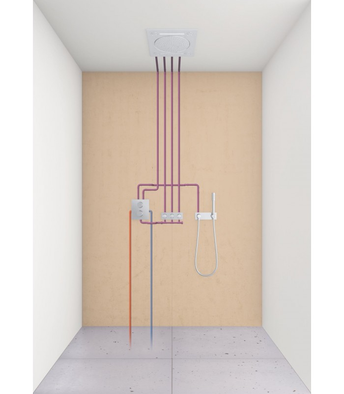 Compra online Termostato Grohtherm F com desviador de 2 vias integrado (27618000) en oferta al mejor precio