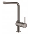 Torneira misturadora de cozinha Grohe Minta monocomando para pia Grafite brilhante (31375A00)