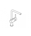 Torneira misturadora de cozinha Grohe Minta monocomando para pia Grafite brilhante (31375A00)