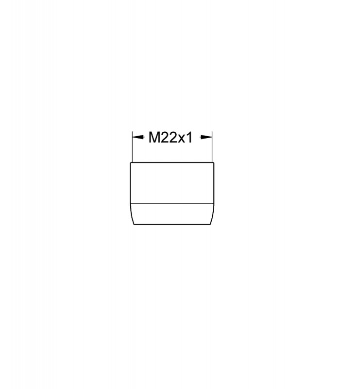 Compra online Mousseur arejador cromado cor M 22 x 1 (13928000) en oferta al mejor precio
