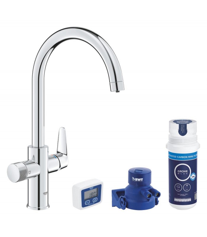 Compra online Grifo fregadero GROHE Blue Pure StartCurve (30593000) en oferta al mejor precio