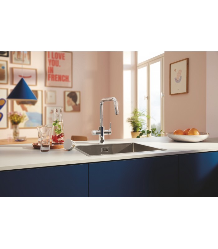 Compra online Grifo fregadero GROHE Blue Pure StartCurve Caño U (30596000) en oferta al mejor precio