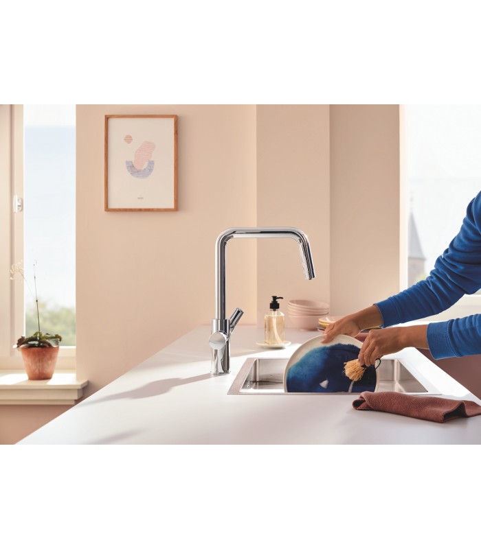 Compra online Grifo fregadero GROHE Blue Pure StartCurve Caño U (30596000) en oferta al mejor precio