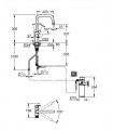 Grifo fregadero GROHE Blue Pure StartCurve Caño U (30596000)