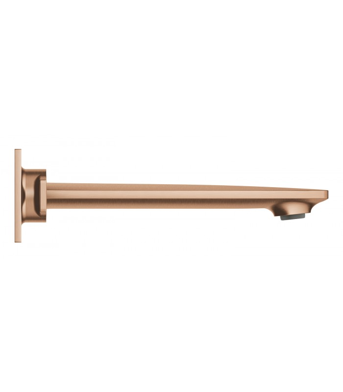 Compra online Torneira misturadora de banheiro Grohe Allure misturadora de lavatório de parede bica de 220 mm (20193DL2) Ouro escovado en oferta al mejor precio