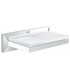 Prateleira Grohe Allure Brilliant com saboneteira 
Vidro embutido Cromado (40504000)