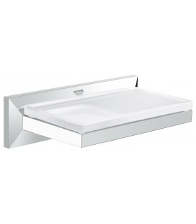 Grohe Allure Brilliant Estante con jabonera 
de cristal incorporada Cromo (40504000)