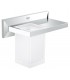 Prateleira Grohe Allure Brilliant com vidro 
Vidro embutido Cromado (40503000)