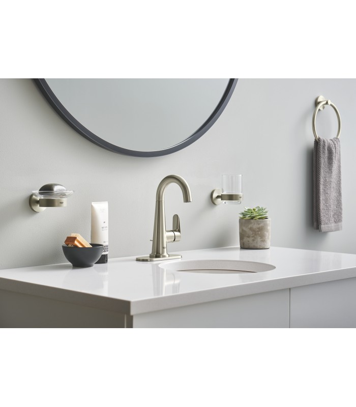 Compra online Grohe Essentials Ring Níquel Escovado (Níquel Escovado) (40365EN1) en oferta al mejor precio