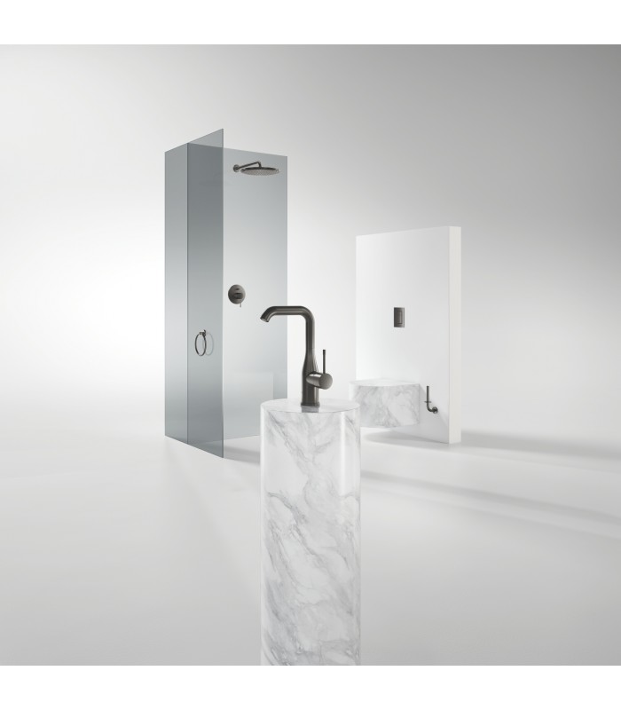 Compra online Grohe Essentials Argolla Grafite duro escovado (Grafite escovado) (40365AL1) en oferta al mejor precio