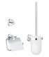 Grohe Essentials Conjunto de acessórios para banheiro 3 em 1 cromado (40407001)