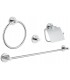Grohe Essentials Conjunto de accesorios de baño 4 en 1 Cromo (40776001)