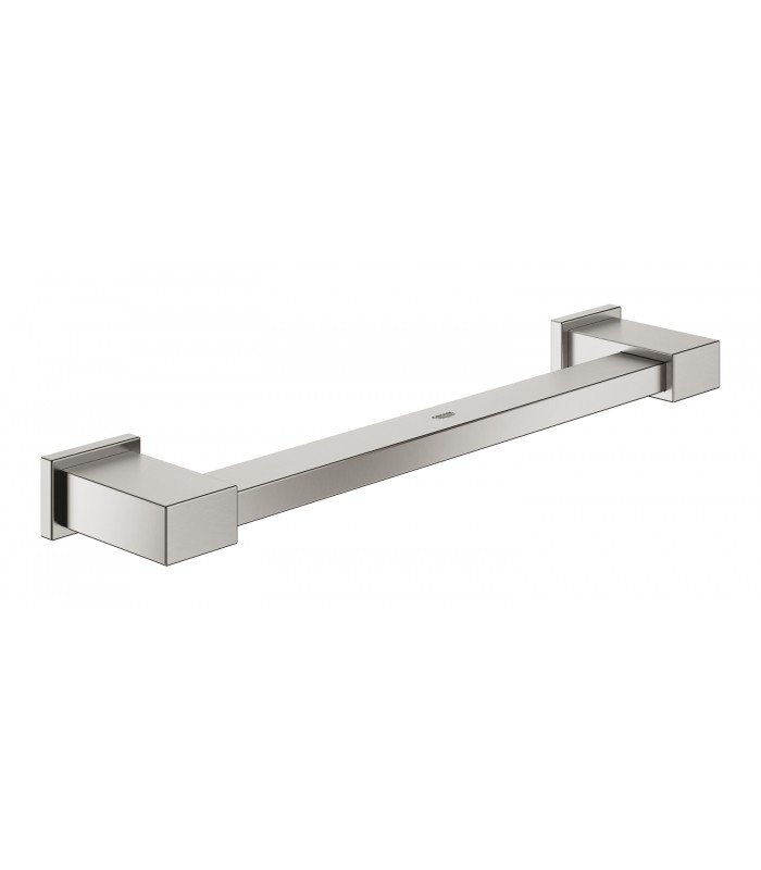 Compra online Grohe Essentials Cube Asidero de bañera Supersteel (40514DC1) en oferta al mejor precio