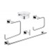 Grohe Essentials Cube Conjunto de accesorios 5 en 1 Cromo (40758001)