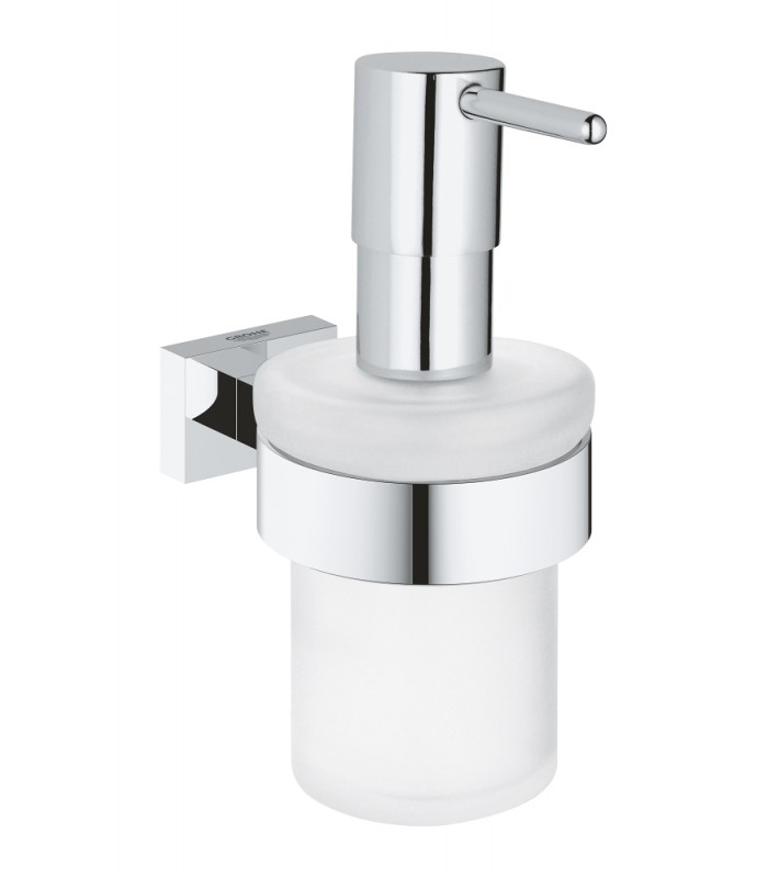 Compra online Grohe Essentials Cube Dispenser de sabão com suporte de parede cromado (40756001) en oferta al mejor precio
