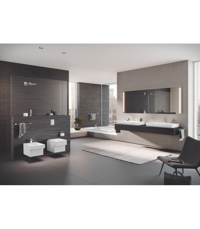 Compra online Grohe Essentials Cube Dispenser de sabão com suporte de parede cromado (40756001) en oferta al mejor precio