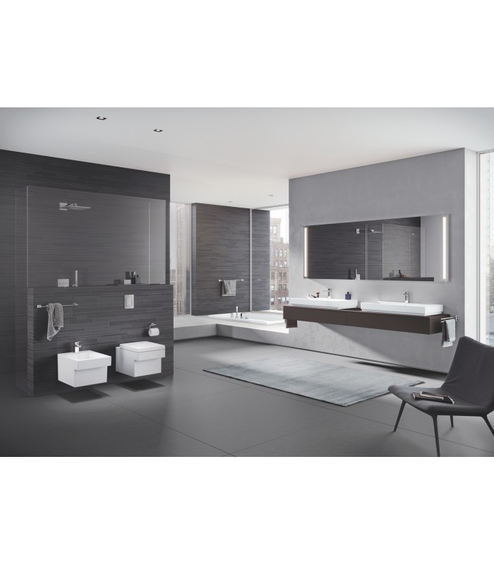 Compra online Grohe Essentials Cube Dispenser de sabão com suporte de parede cromado (40756001) en oferta al mejor precio
