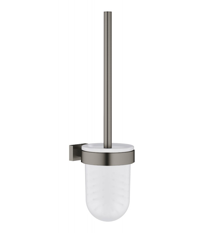 Compra online Grohe Essentials Cube Escobillero de pared Brushed hard graphite (Grafito cepillado) (40513AL1) en oferta al mejor precio