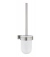 Grohe Essentials Cube Suporte de escova de vaso sanitário de parede Supersteel (40513DC1)