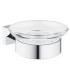 Grohe Essentials Cube Jabonera con soporte mural Cromo (40754001)