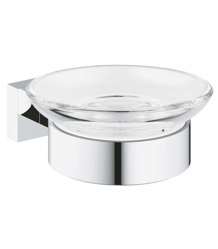 Compra online Grohe Essentials Cube Saboneteira com Suporte de Parede Cromado (40754001) en oferta al mejor precio