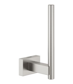 Grohe Essentials Cube Portarrollos de pared Supersteel (40623DC1)