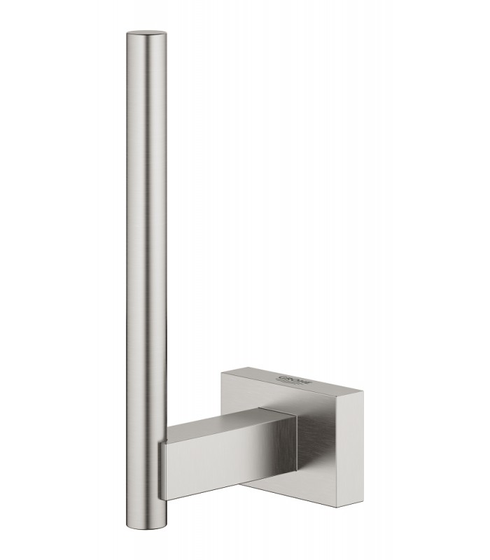 Compra online Grohe Essentials Cube Suporte para rolo de papel higiênico de parede Supersteel (40623DC1) en oferta al mejor precio
