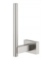 Grohe Essentials Cube Suporte para rolo de papel higiênico de parede Supersteel (40623DC1)