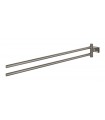 Grohe Essentials Cube Toallero Brushed hard graphite (Grafito cepillado) (40624AL1)