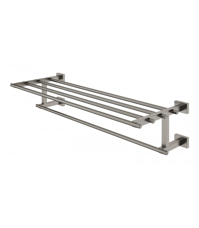 Compra online Grohe Essentials Cube Toallero múltiple Brushed hard graphite (Grafito cepillado) (40512AL1) en oferta al mejor precio