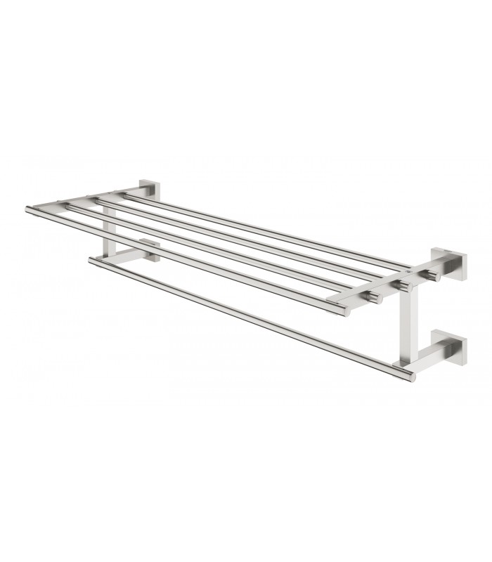 Compra online Grohe Essentials Cube Toallero múltiple Supersteel (40512DC1) en oferta al mejor precio