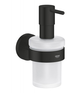 Grohe Essentials Dispensador de jabón con soporte mural Cromo (40448001)