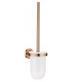 Grohe Essentials Suporte para escova de vaso sanitário de parede Escovado warm sunset (cobre escovado) (40374DL1)